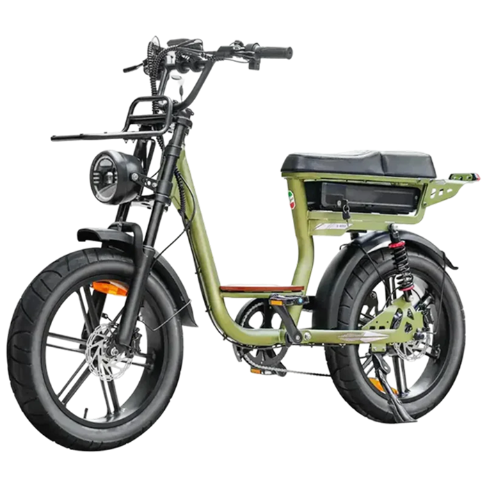 V20 Pro Comfort Fatbike  – Hydraulische Remmen – Lage Instap